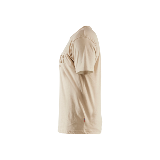 T-SHIRT 3531 1042 3D VARMBEIGE XXXL