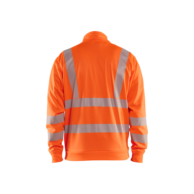 SWEATSHIRT 3563 2538 FULL-ZIP VARSELORANGE XXL