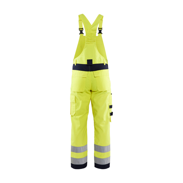 HÄNGSELBYXA 2608 1514 MULTINOR VARSELGUL/MARINBLÅ C152
