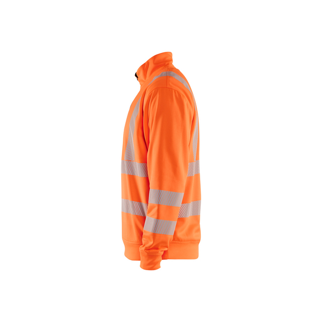 SWEATSHIRT 3564 2538 FULL-ZIP VARSELORANGE 4XL