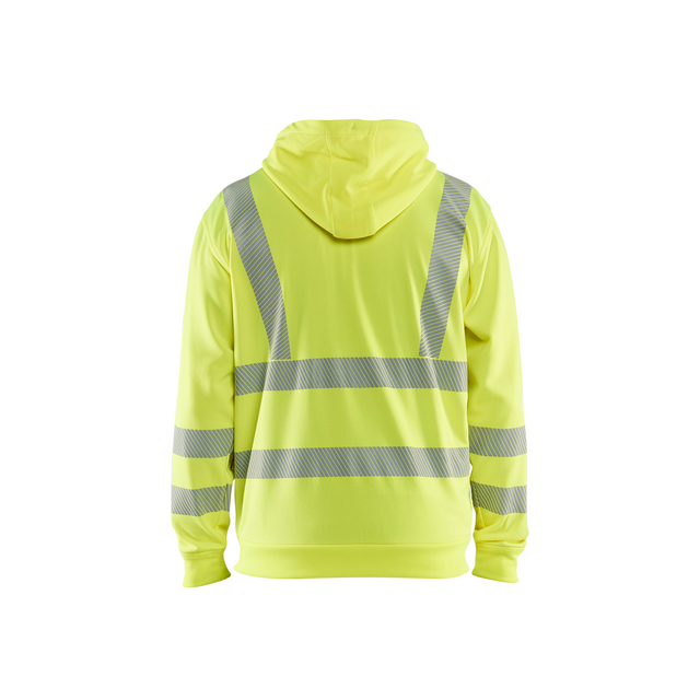 LUVTRÖJA 3565 2538 FULL-ZIP VARSELGUL L