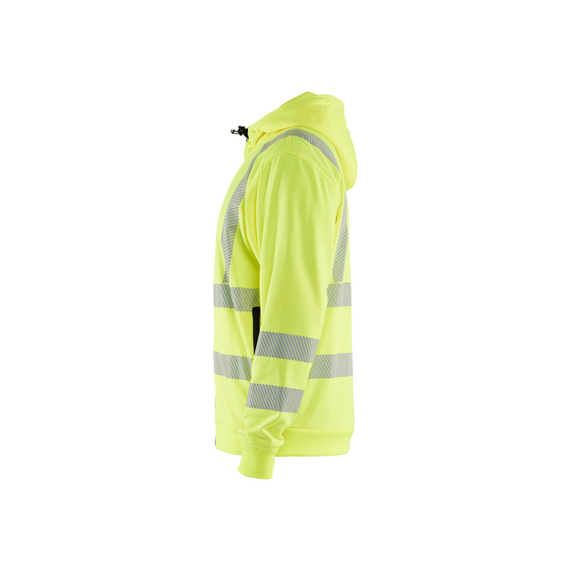 LUVTRÖJA 3565 2538 FULL-ZIP VARSELGUL L
