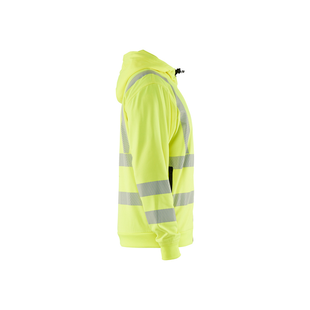 LUVTRÖJA 3565 2538 FULL-ZIP VARSELGUL L