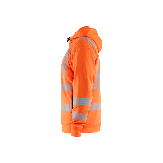 LUVTRÖJA 3565 2538 FULL-ZIP VARSELORANGE XXXL