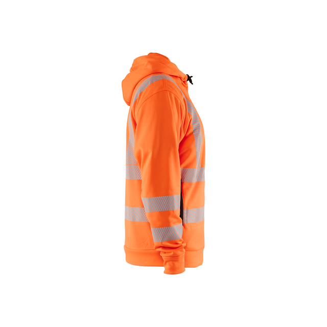 LUVTRÖJA 3565 2538 FULL-ZIP VARSELORANGE XXXL