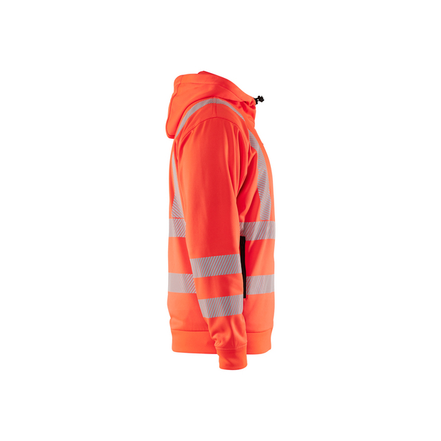 LUVTRÖJA 3565 2538 FULL-ZIP VARSELRÖD 4XL