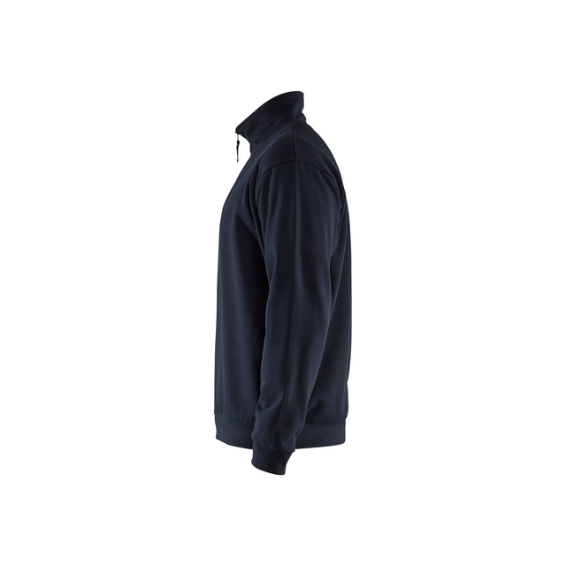 SWEATSHIRT 3587 1169 HALF-ZIP MÖRK MARINBLÅ XXXL
