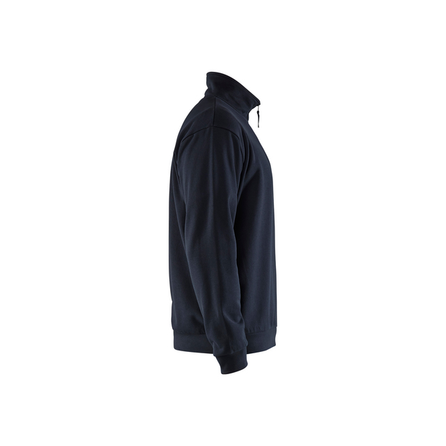 SWEATSHIRT 3587 1169 HALF-ZIP MÖRK MARINBLÅ XXXL