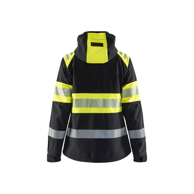SOFTSHELLJACKA 4404 2513 VARSEL DAM SVART/VARSELGUL S