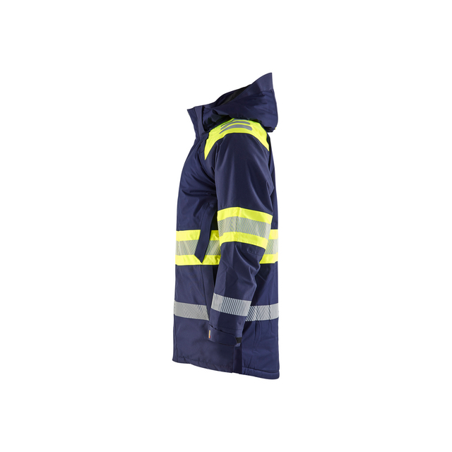 VINTERPARKAS 4485 1977 VARSEL MARINBLÅ/VARSELGUL 4XL