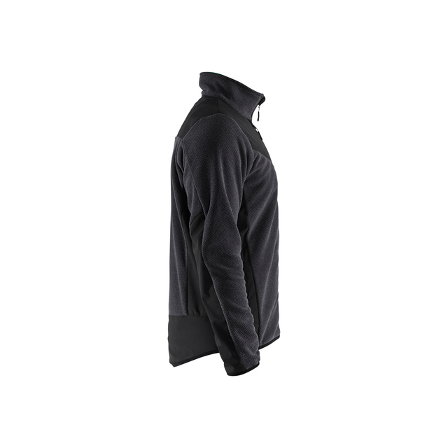 JACKA 5942 2536 STICKAD SOFT SHELL ANTRACITGRÅ/SVART S