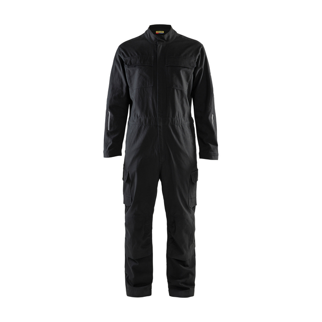 INDUSTRIOVERALL 6166 1344 STRETCH SVART C60