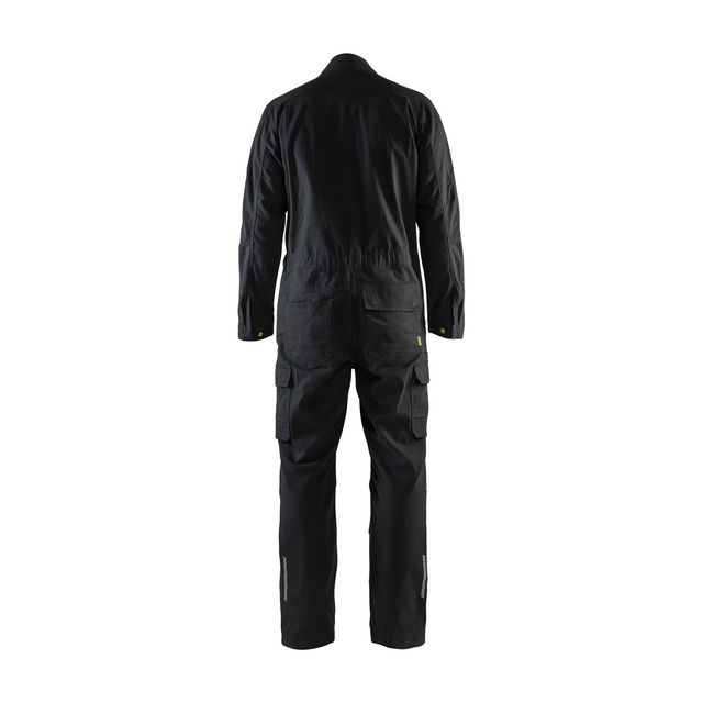 INDUSTRIOVERALL 6166 1344 STRETCH SVART C60