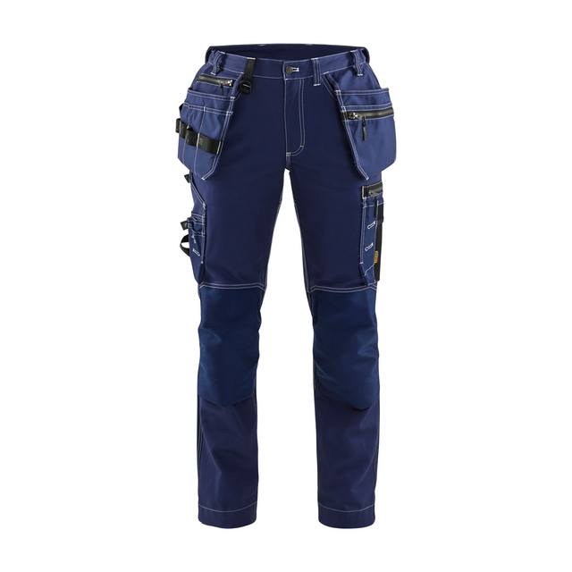 HANTVERKSBYXA 7130 1370 STRETCH DAM MARINBLÅ C42