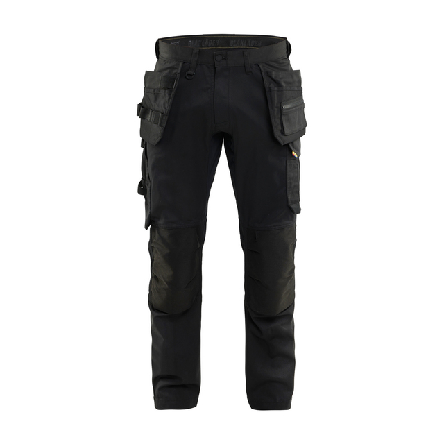 HANTVERKSBYXA 1750 1832 MED STRETCH SVART C146