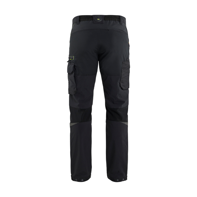 SERVICEBYXA 1422 1645 4-VÄGS STRETCH SVART/VARSELGUL C52