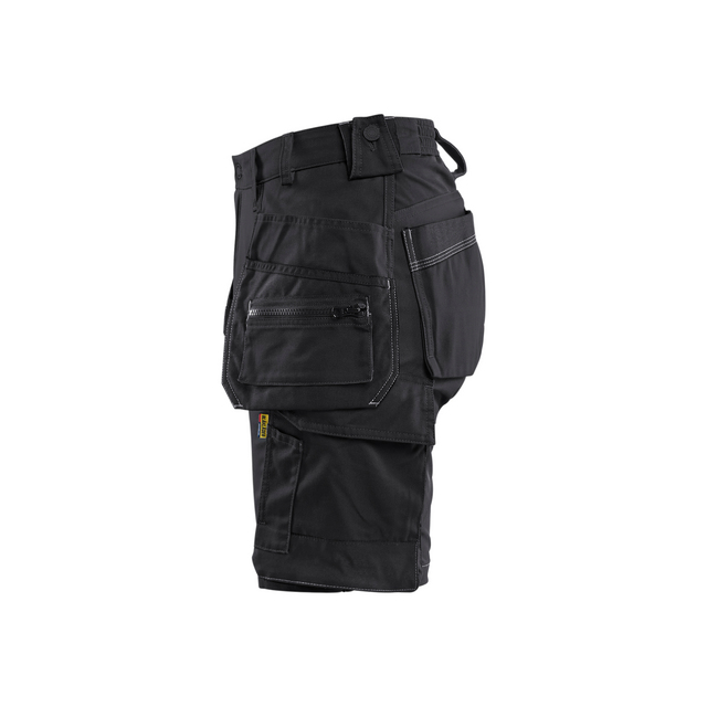 HANTVERKSSHORTS 7133 1832 STRETCH DAM SVART C34