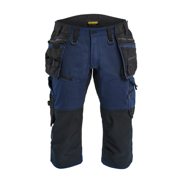 PIRATBYXA MED STRETCH MÖRK MARINBLÅ/SVART D92