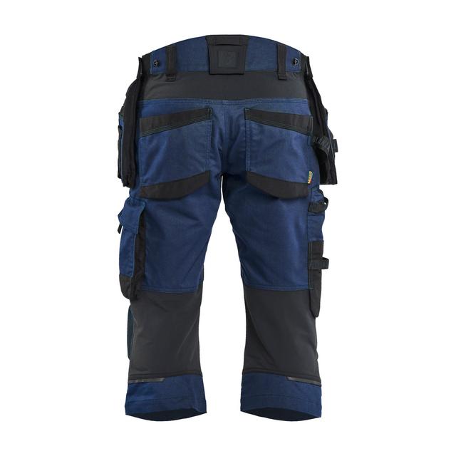 PIRATBYXA MED STRETCH MÖRK MARINBLÅ/SVART D92