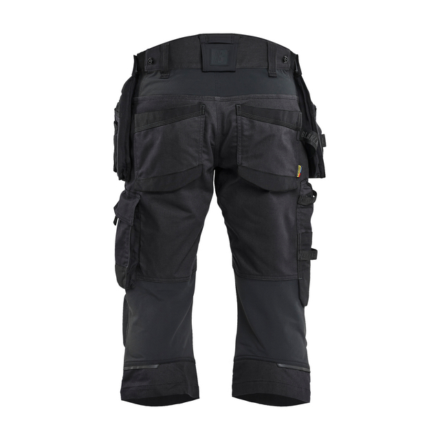 PIRATBYXA MED STRETCH SVART/SVART C54