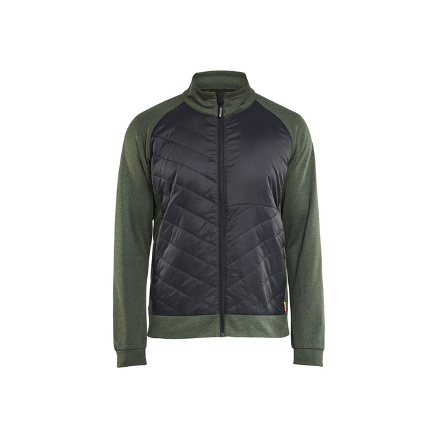 HYBRIDTRÖJA HÖSTGRÖN/SVART XXXL