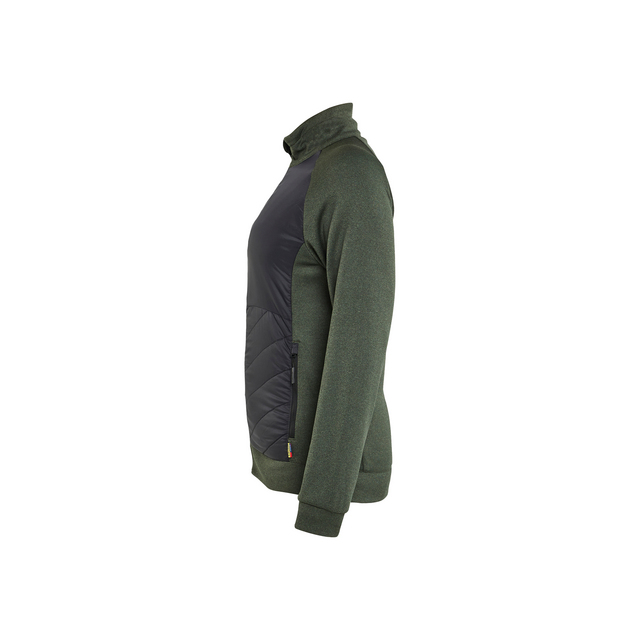 HYBRIDTRÖJA DAM HÖSTGRÖN/SVART M