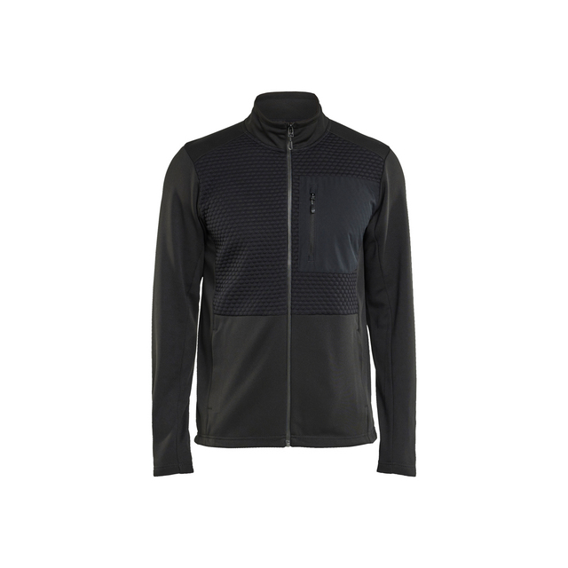 TRÖJA FULL ZIP SVART M