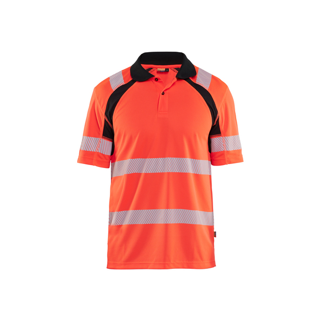 PIKETRÖJA VARSEL UV-SKYDDAD VARSELRÖD/SVART XXL