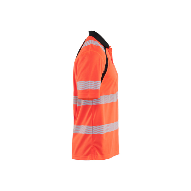 PIKETRÖJA VARSEL UV-SKYDDAD VARSELRÖD/SVART XXL