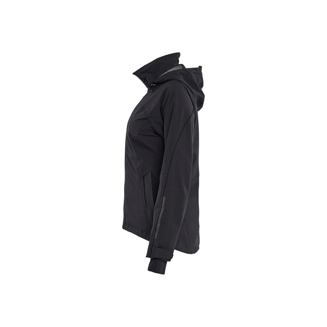 SKALJACKA STRETCH DAM SVART/SVART XXXL