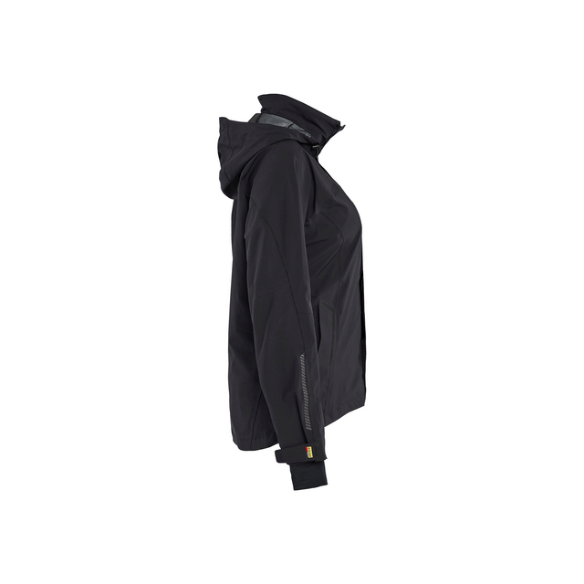 SKALJACKA STRETCH DAM SVART/SVART XXXL