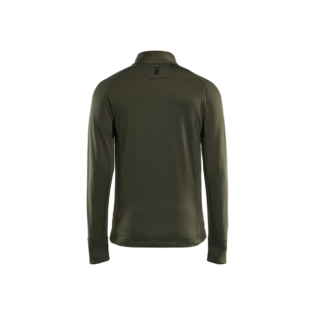 FLEECEJACKA SKOGSGRÖN S