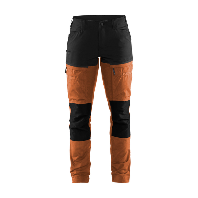 SERVICEBYXA MED STRETCH DAM ROST/SVART C34