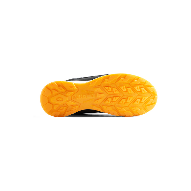 SKYDDSSKO SPRINTER SVART/VARSELORANGE 36