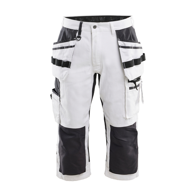 PIRATBYXA MÅLARE MED STRETCH 1 912 1310 VIT/SVART C60