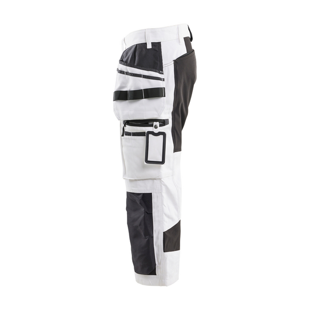 PIRATBYXA MÅLARE MED STRETCH 1 912 1310 VIT/SVART C60