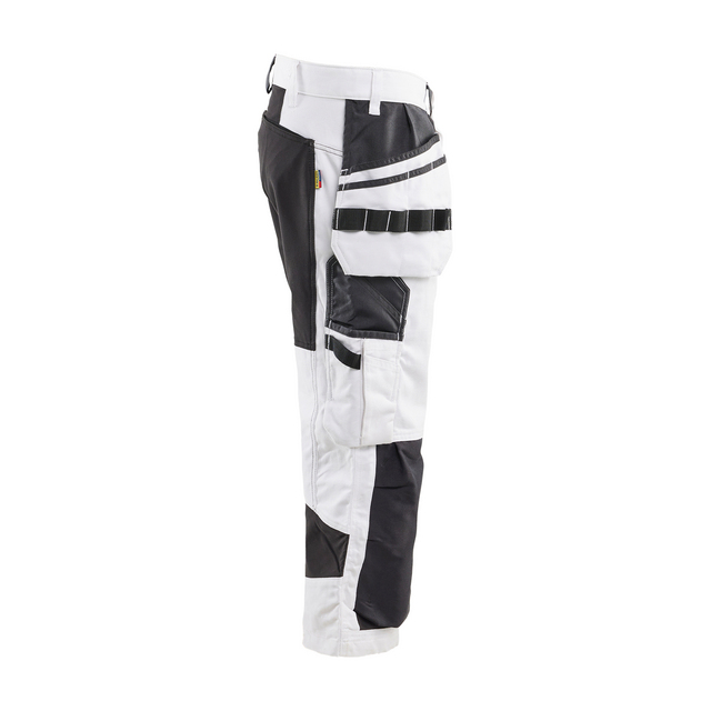 PIRATBYXA MÅLARE MED STRETCH 1 912 1310 VIT/SVART C60