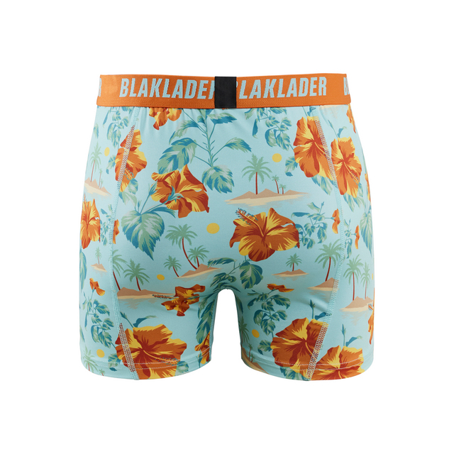 BOXERKALSONGER 1886 1079 2-PACK LJUSBLÅ/BLÅGRÖN XXL