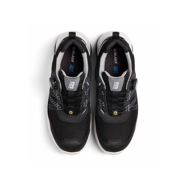 SKYDDSSKO 2414 0000 SPRINTER SVART 35