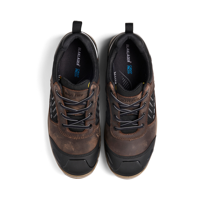 SKYDDSSKO 2450 0000 ELITE BRUN/SVART 38