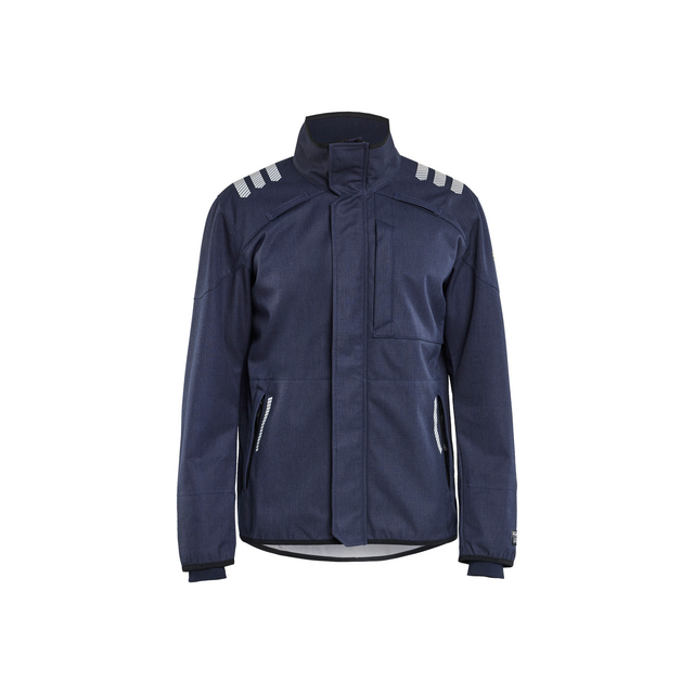 SOFTSHELLJACKA 4447 1560 INHERENT MARINBLÅ XXL