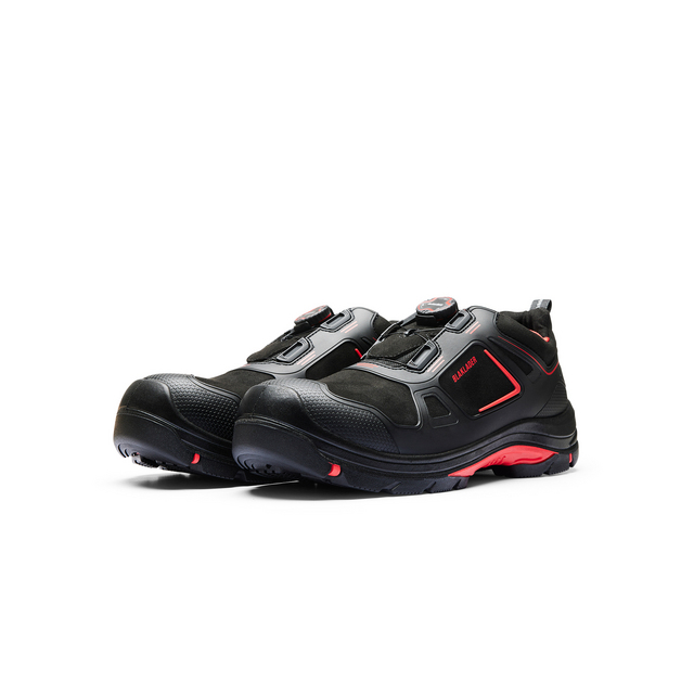 SKYDDSKO 2471 0000 SVART/RÖD 43