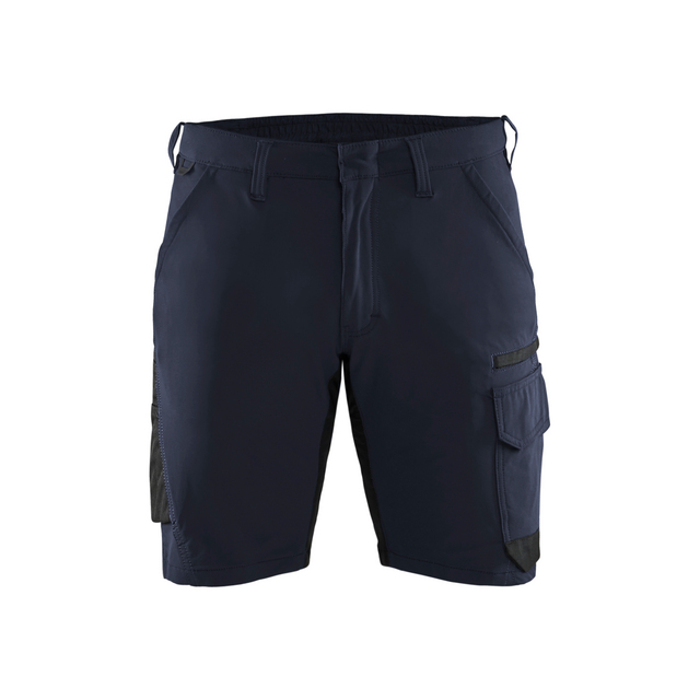 SERVICESHORTS 1423 1645 4VÄGS STRECH MARINBLÅ/SVART C58