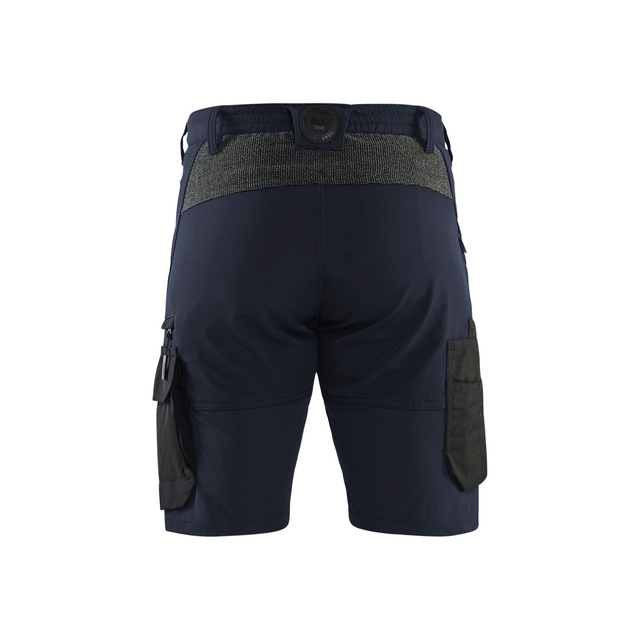SERVICESHORTS 1423 1645 4VÄGS STRECH MARINBLÅ/SVART C58