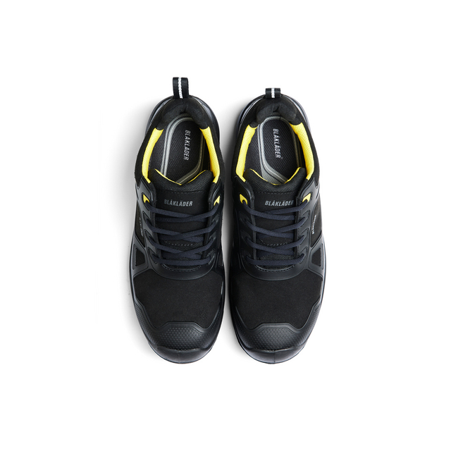 SKYDDSKO 2475 0000 GECKO SVART/GUL 48