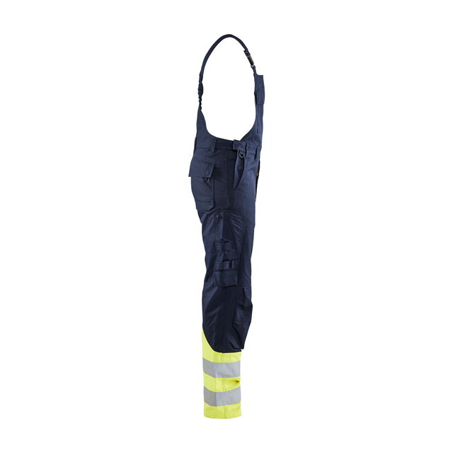 HÄNGSELBYXA 2605 1519 INHERENT STEEL MARINBLÅ/VARSELGUL C64