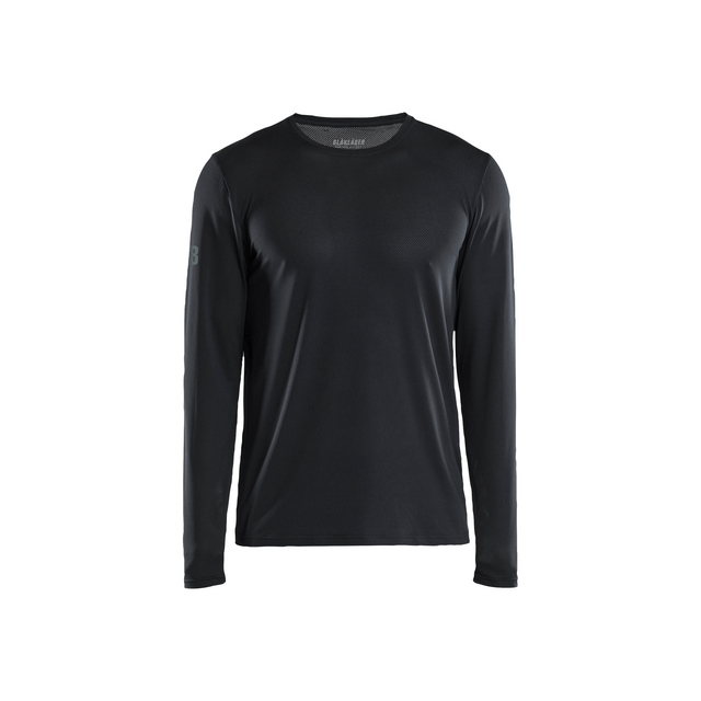 FUNKTIONS-T-SHIRT 3423 1126 UV-SKYDDAD LÅNGÄRMAD SVART S