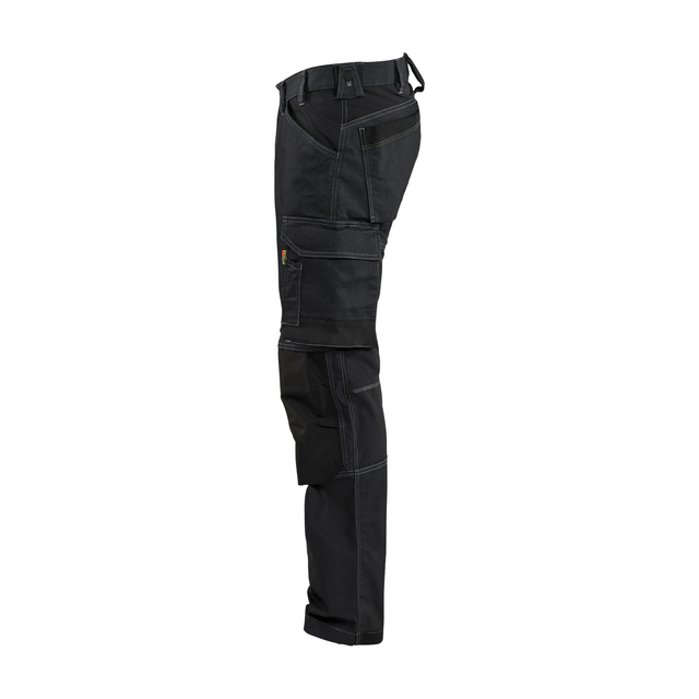 HANTVERKSBYXA 1751 1141 STRETCH SVART C56
