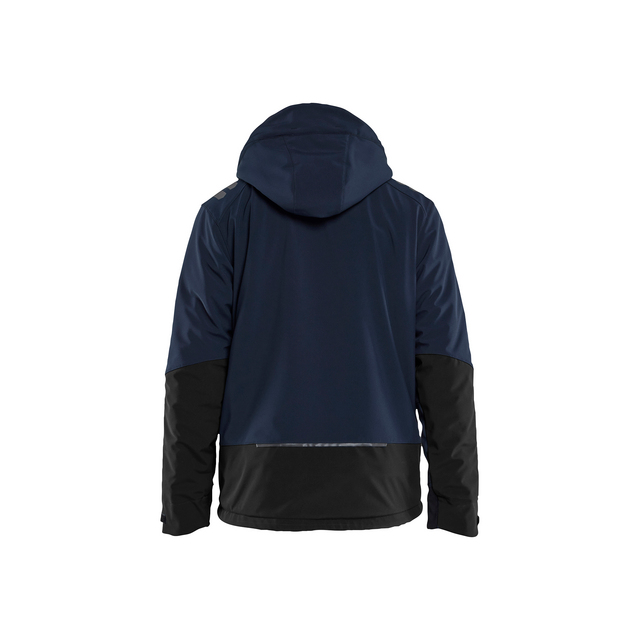 VINTERJACKA 47502513 SOFTSHELL LÄTTFODRAD BLÅ/SVART XXXL