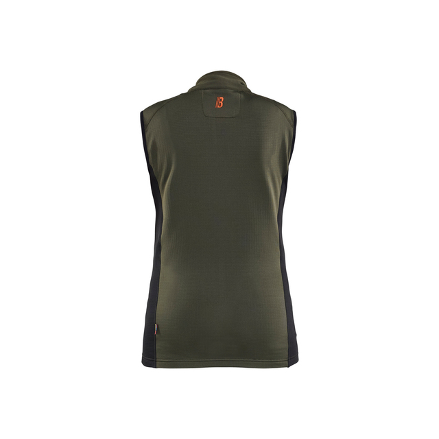 FLEECEVÄST 4746 2539 STRIKER DAM SKOGSGRÖN/ROST S